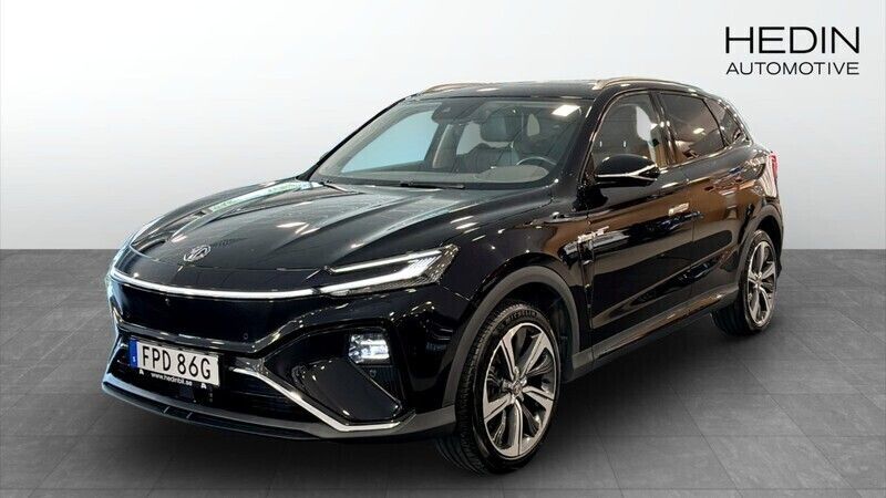Svart (black) Begagnad 2022 MG Marvel R Performance SUV | 289 900 kr (Superpris) - Bild 1/4