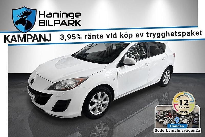 Vit Begagnad 2010 Mazda 3 Inclusive Halvkombi | 59 995 kr (Marknadspris) - Bild 1/2