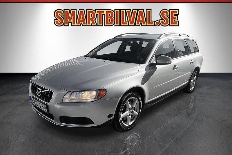 Silver Begagnad 2009 Volvo V70 Kinetic Kombi | 59 900 kr (Bra pris) - Bild 1/4