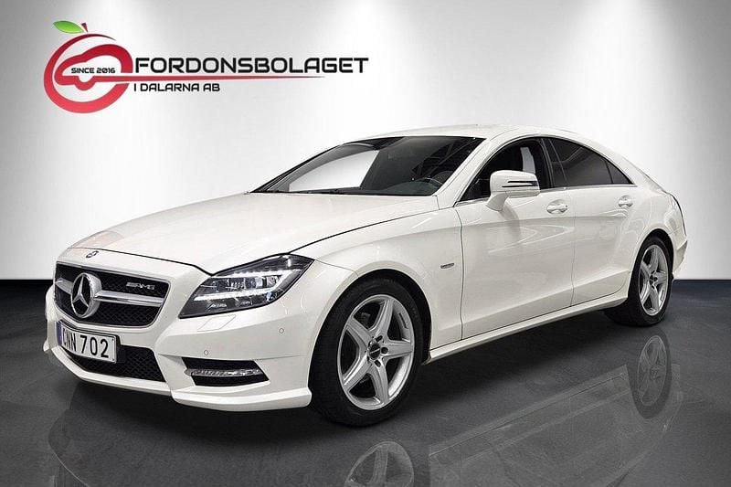 Vit Begagnad 2011 Mercedes CLS350 AMG Sportkupé | 269 900 kr (Marknadspris) - Bild 1/4