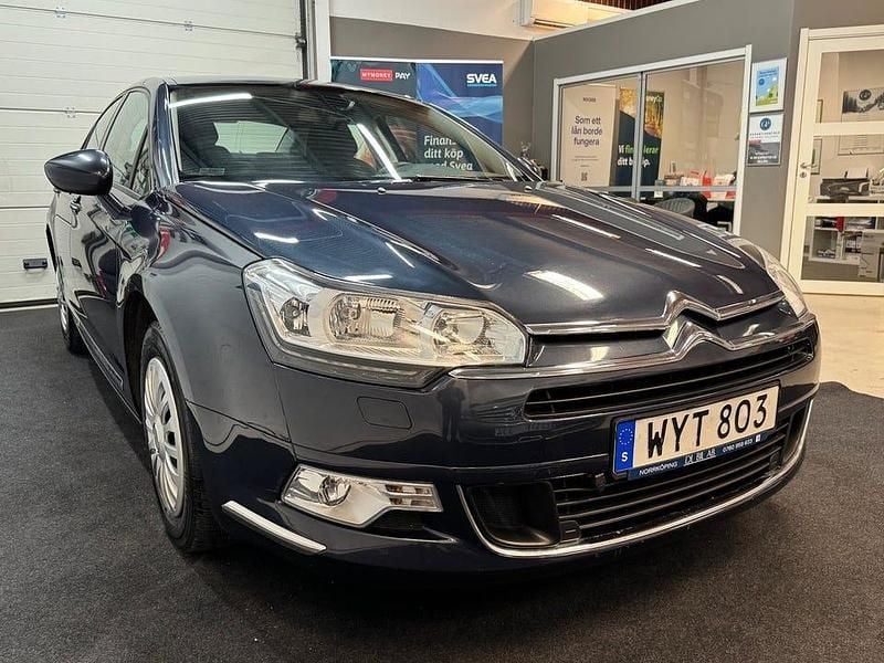 Begagnad Citroën C5 156 HK (114 kW) 2014 Blå Sedan