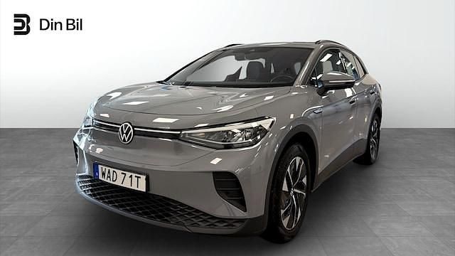 Grå (moonstone grey) Begagnad 2022 VW ID.4 Comfortline SUV | 349 900 kr (Superpris) - Bild 1/4