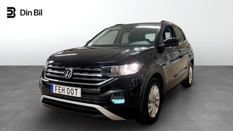 Svart Begagnad 2020 VW T-Cross SUV | 169 900 kr (Marknadspris) - Bild 1/4