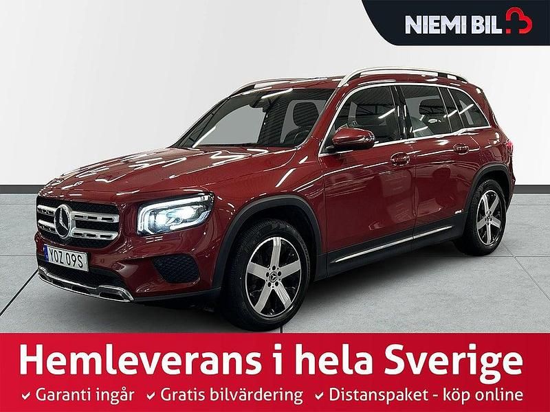 Röd Begagnad 2020 Mercedes GLB200 SUV | 328 900 kr (Marknadspris) - Bild 1/3