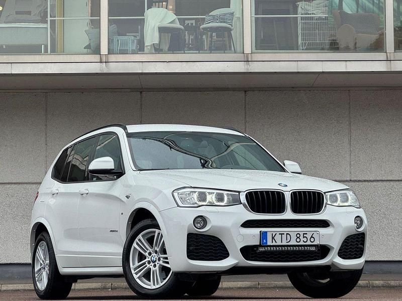 Vit Begagnad 2017 BMW X3 M Sport SUV | 209 900 kr (Lite dyr) - Bild 1/4