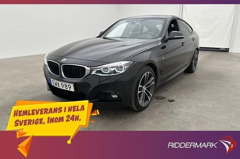 Svart Begagnad 2018 BMW 320 Gran Turismo M Sport Kombi | 244 800 kr (Lite dyr) - Bild 1/3
