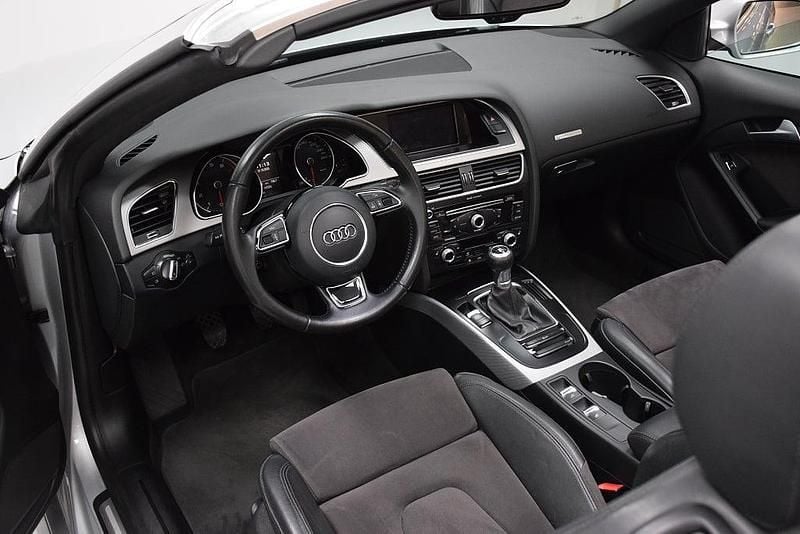 Begagnad Audi A5 Cabriolet Comfort 170 HK (125 kW) 2012 Silver Cab