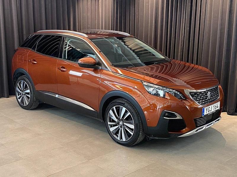 Brun cuprite Begagnad 2016 Peugeot 3008 Allure SUV | 149 500 kr (Lite dyr) - Bild 1/4