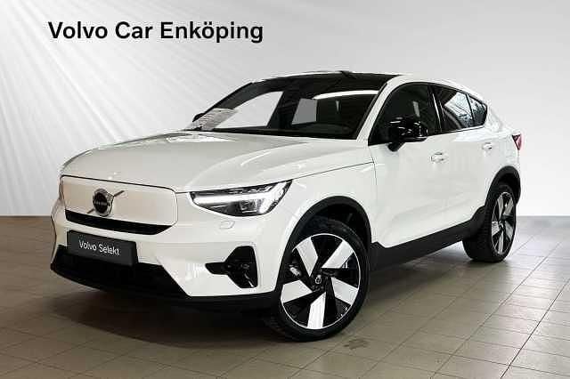Vit Begagnad 2023 Volvo EC40 Plus SUV | 449 900 kr (Marknadspris) - Bild 1/3