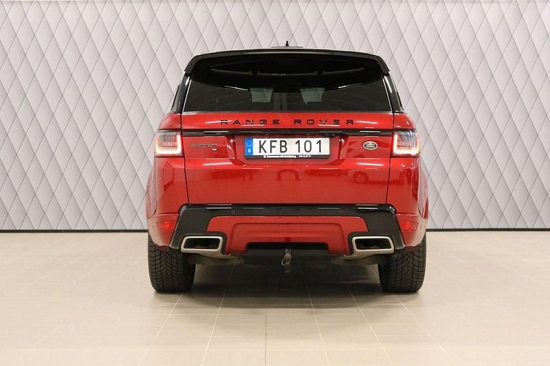 Begagnad Land Rover Range Rover Sport HSE Dynamic 306 HK (225 kW) 2020 Röd SUV
