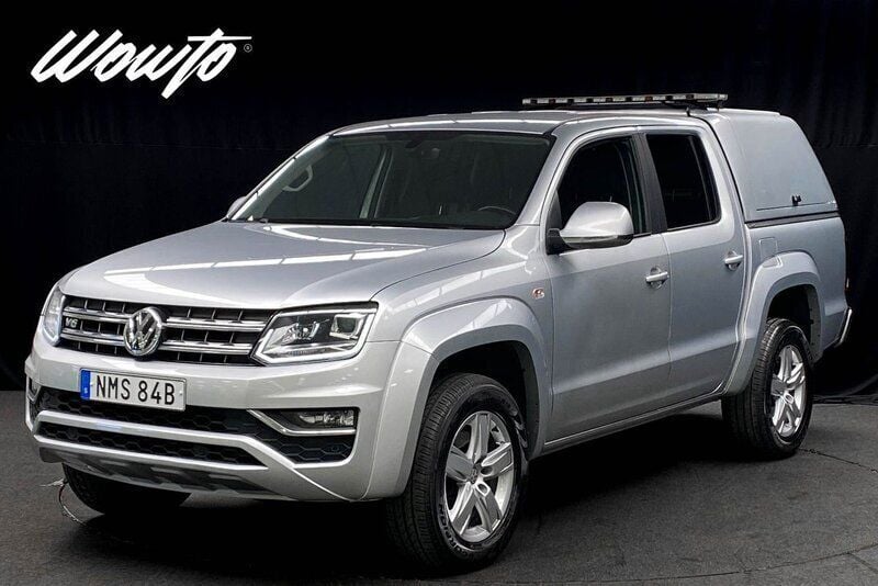 Silver Begagnad 2019 VW Amarok Highline Pickup | 369 800 kr (Bra pris) - Bild 1/3