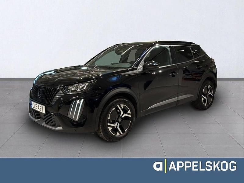 Svart Begagnad 2023 Peugeot 2008 Allure SUV | 239 000 kr (Marknadspris) - Bild 1/4