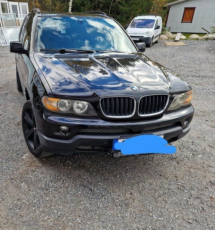Svart Begagnad 2006 BMW X5 Sport Line SUV | 70 000 kr - Bild 1/4