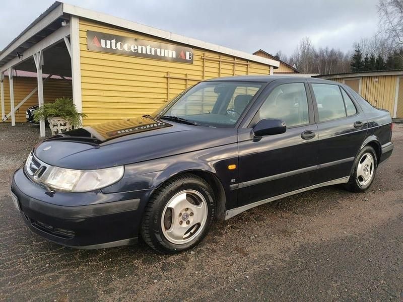 Blå Begagnad 1999 Saab 9-5 Sedan | 19 500 kr (Marknadspris) - Bild 1/4