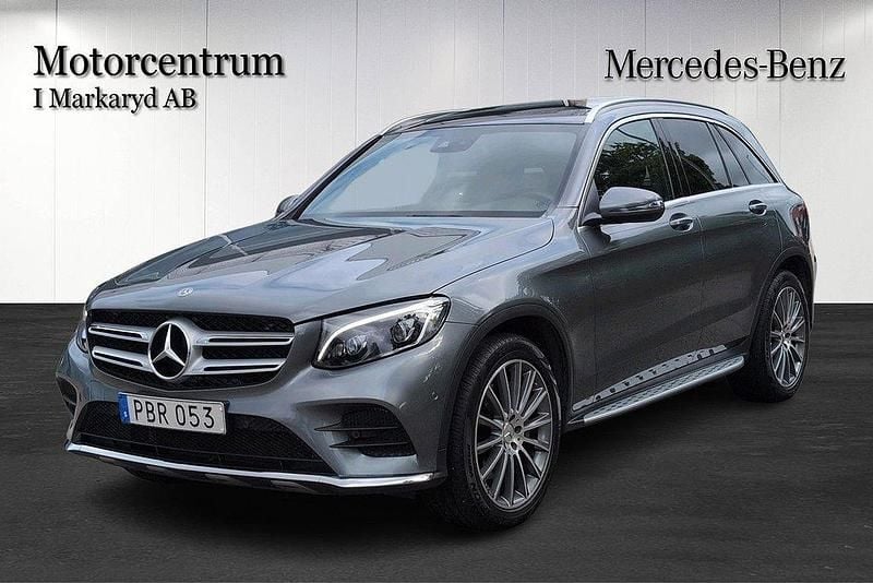 Grå Begagnad 2018 Mercedes GLC250 AMG SUV | 345 000 kr (Marknadspris) - Bild 1/4