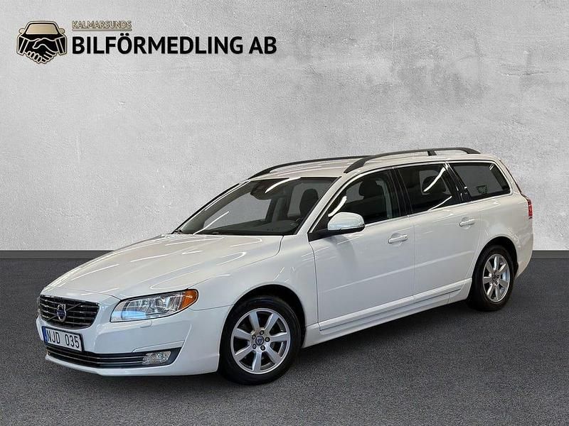 Vit Begagnad 2013 Volvo V70 Momentum Kombi | 119 900 kr (Dyr) - Bild 1/4