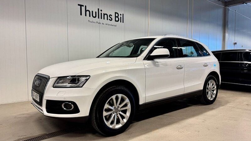 Vit Begagnad 2015 Audi Q5 Sport SUV | 229 900 kr (Marknadspris) - Bild 1/4