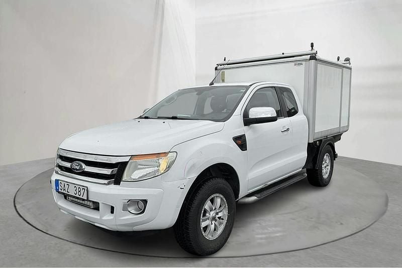 Vit Begagnad 2012 Ford Ranger Pickup | 120 000 kr (Marknadspris) - Bild 1/4