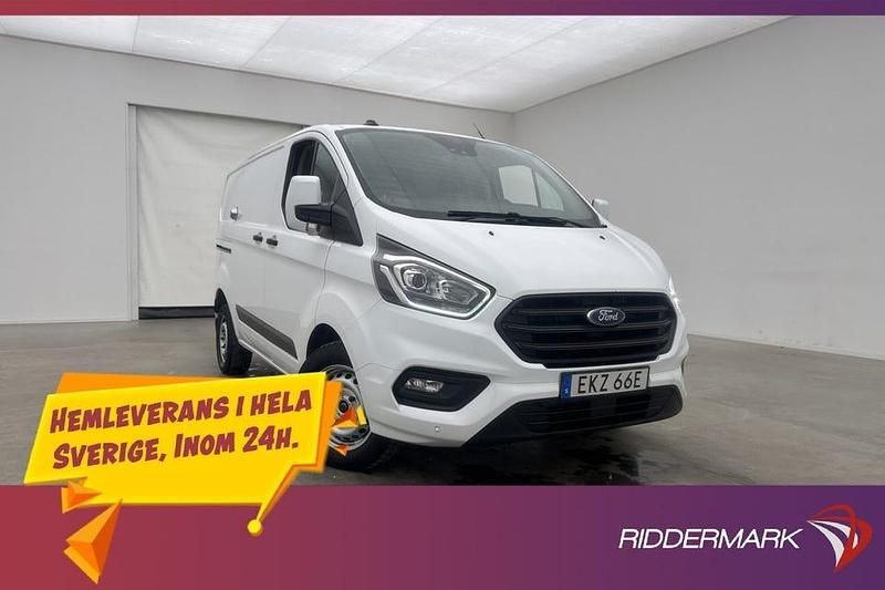 Vit Begagnad 2021 Ford Transit Custom Van | 224 800 kr (Bra pris) - Bild 1/3