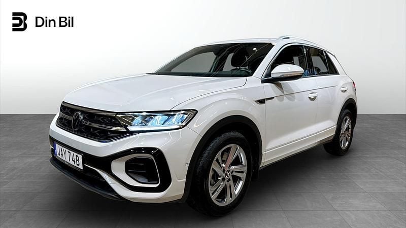 Grå Begagnad 2024 VW T-Roc R-line SUV | 369 900 kr (Marknadspris) - Bild 1/4