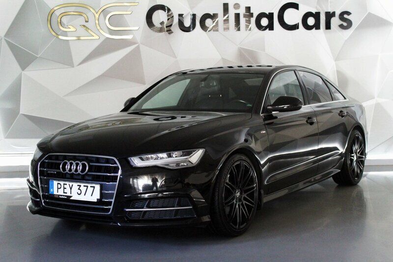 Svart Begagnad 2017 Audi A6 S-Line Sedan | 248 900 kr (Lite dyr) - Bild 1/4