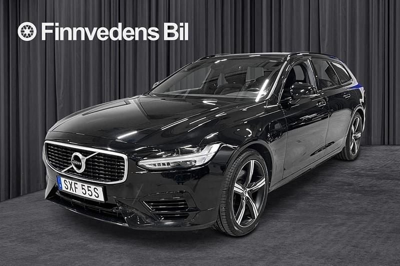 Svart Begagnad 2020 Volvo V90 R-Design Kombi | 355 900 kr (Marknadspris) - Bild 1/4