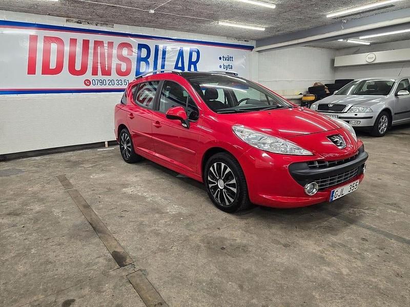 Begagnad Peugeot 207 120 HK (88 kW) 2007 Röd Kombi