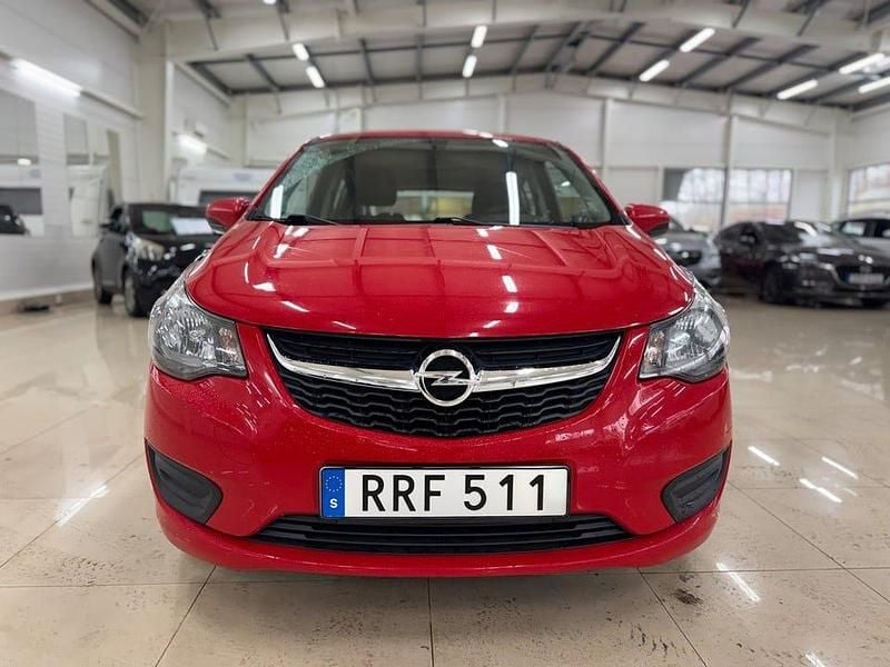 Begagnad Opel Karl 75 HK (55 kW) 2016 Röd Halvkombi