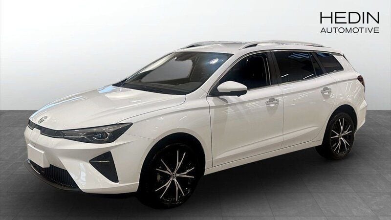 Vit (white) Begagnad 2023 MG MG5 EV Luxury Kombi | 289 990 kr (Marknadspris) - Bild 1/4
