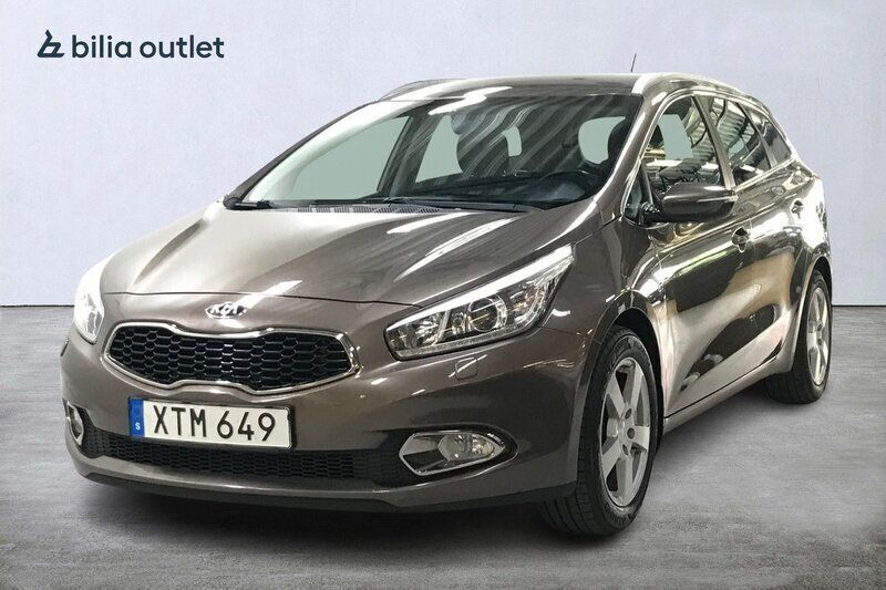 Ljusbrun Begagnad 2014 Kia Ceed Sportswagon Comfort Kombi | 79 900 kr (Marknadspris) - Bild 1/3