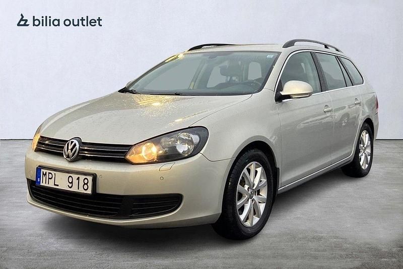 Ljusbrun (lbrun) Begagnad 2011 VW Golf VI Kombi | 60 000 kr (Bra pris) - Bild 1/4