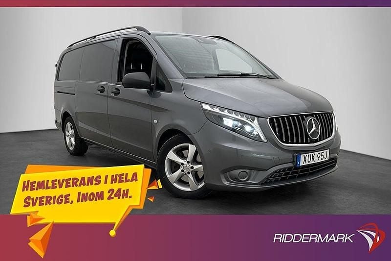 Grå Begagnad 2023 Mercedes Vito Van | 429 900 kr - Bild 1/4