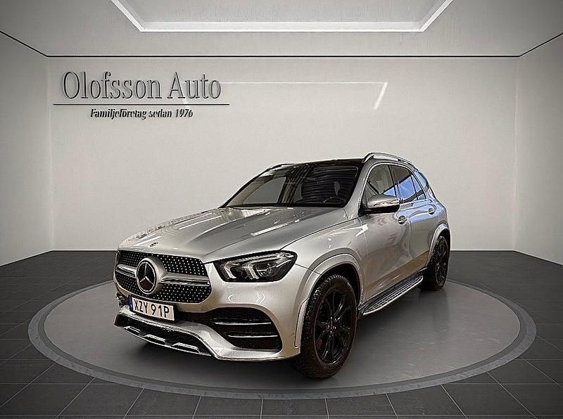 Silver Begagnad 2022 Mercedes GLE350 AMG Line Premium Plus SUV | 639 000 kr (Superpris) - Bild 1/4