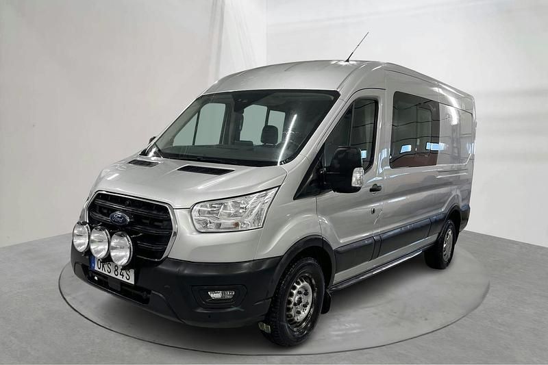 Grå Begagnad 2020 Ford Transit | 300 000 kr (Dyr) - Bild 1/4