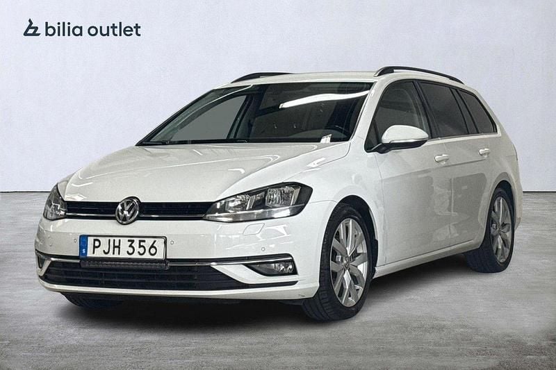 Vit Begagnad 2020 VW Golf VII GT Kombi | 179 900 kr (Bra pris) - Bild 1/3