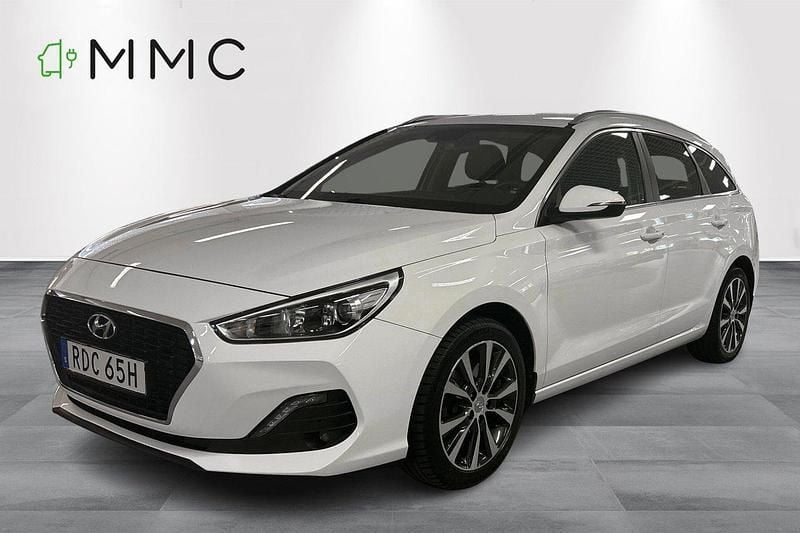 Vit Begagnad 2020 Hyundai i30 Limited Kombi | 164 000 kr (Marknadspris) - Bild 1/4