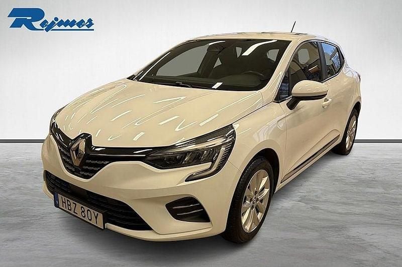Glaciär vit Begagnad 2021 Renault Clio V Intens Halvkombi | 139 800 kr (Marknadspris) - Bild 1/4