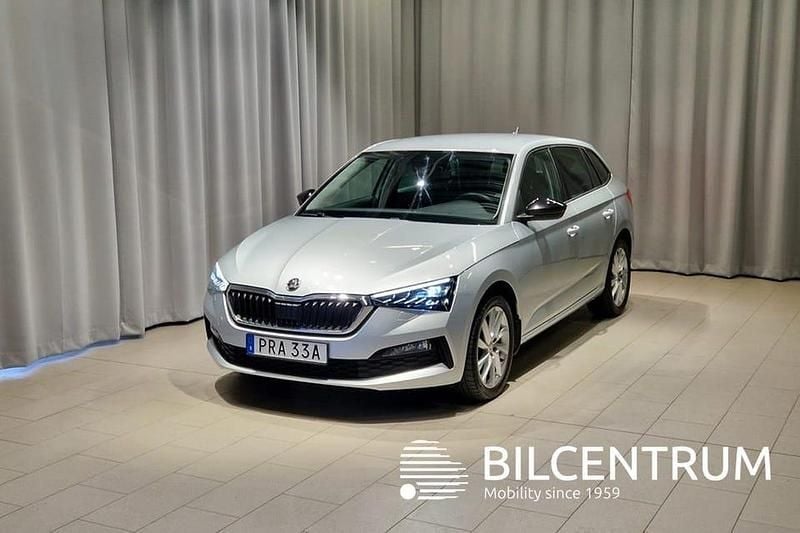 Silver Begagnad 2020 Skoda Scala Style Halvkombi | 189 900 kr (Bra pris) - Bild 1/4