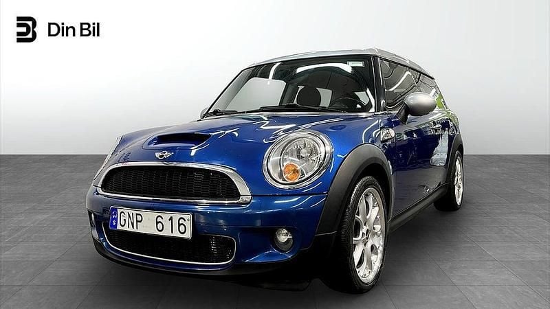 Blå Begagnad 2007 Mini Cooper S Halvkombi | 49 500 kr (Superpris) - Bild 1/4