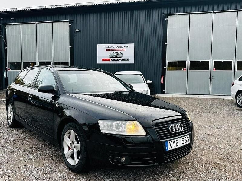 Svart Begagnad 2006 Audi A6 Proline Kombi | 39 900 kr (Marknadspris) - Bild 1/4