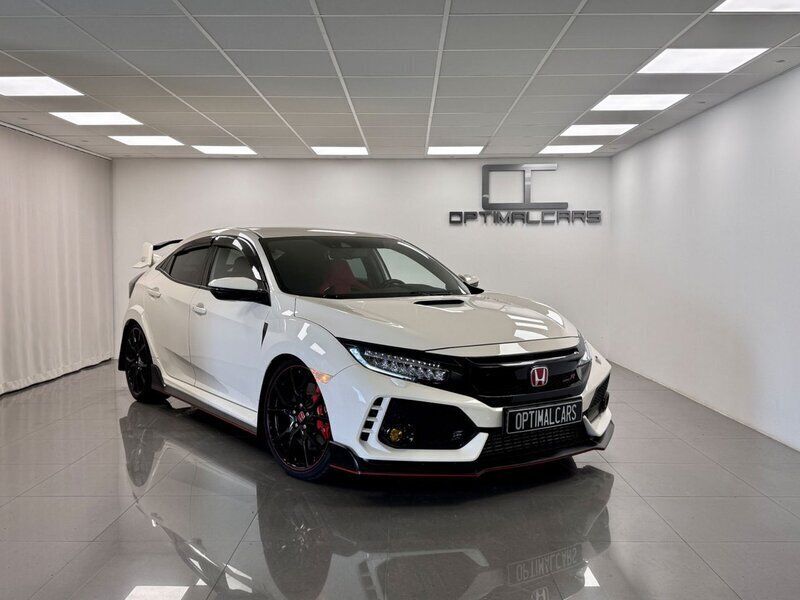 Vit Begagnad 2018 Honda Civic Type R Halvkombi | 429 900 kr - Bild 1/4