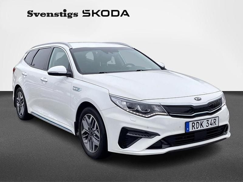 Begagnad Kia Optima Sport 2020 Vit Kombi