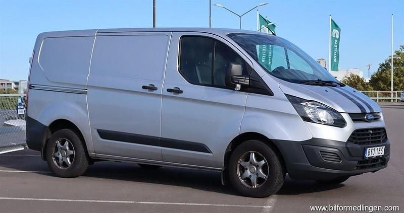 Grå svart Begagnad 2015 Ford Transit Custom Van | 118 900 kr (Superpris) - Bild 1/4