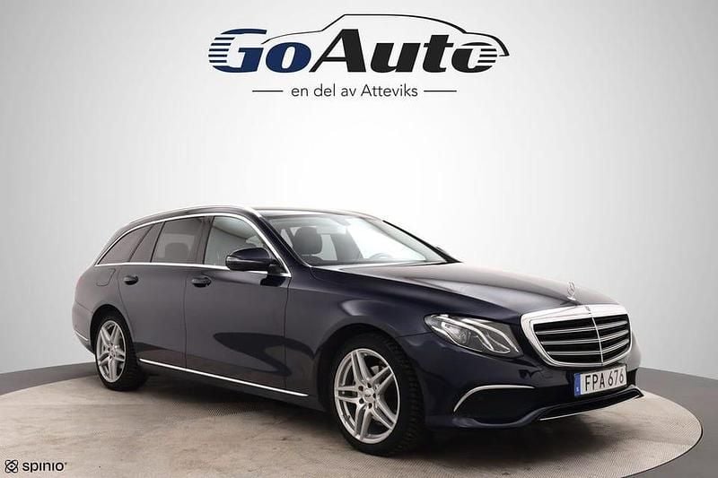 Begagnad Mercedes E200 151 HK (111 kW) 2018 Blå Kombi