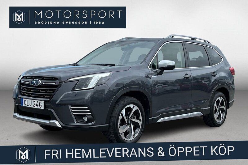 Grå Begagnad 2023 Subaru Forester SUV | 389 900 kr (Marknadspris) - Bild 1/1