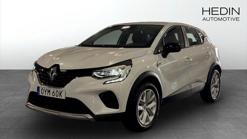 Vit (white) Begagnad 2024 Renault Captur Equilibre SUV | 220 000 kr (Marknadspris) - Bild 1/4