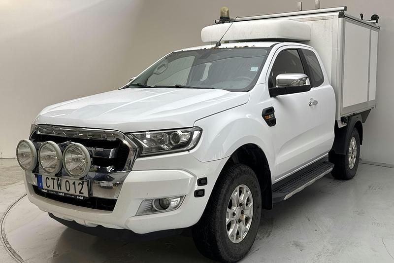 Vit Begagnad 2017 Ford Ranger Pickup | 159 000 kr (Superpris) - Bild 1/4