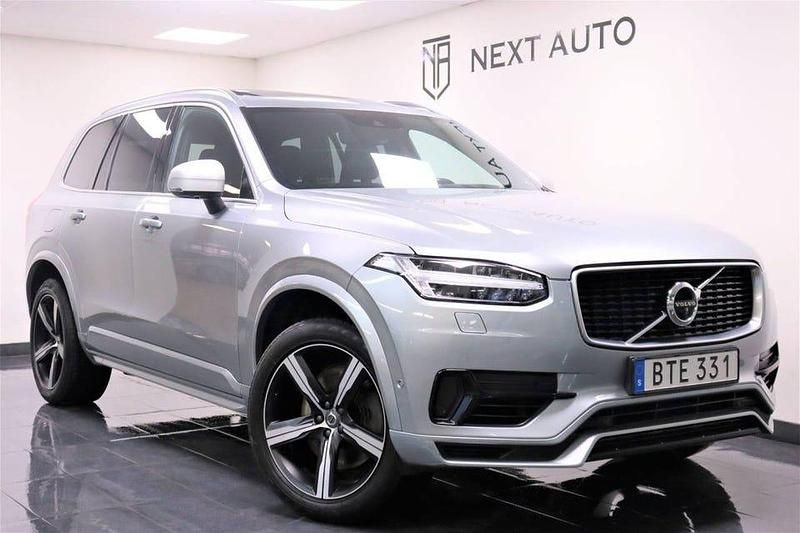 Silver Begagnad 2016 Volvo XC90 R-Design SUV | 419 800 kr - Bild 1/4