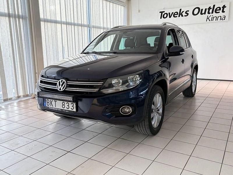 Begagnad VW Tiguan 180 HK (132 kW) 2014 Blå SUV