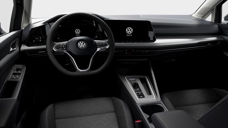 Grå (dolphin grey metallic) Begagnad 2021 VW Golf VIII Life Kombi | 229 900 kr (Marknadspris) - Bild 1/2